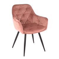 Стул С-888 (Pink velvet)