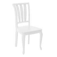 Стул жесткий "Кабриоль" (Тон 9 Эмаль белая)