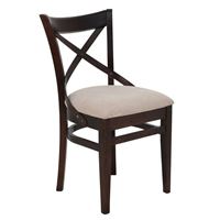 Стул полумягкий "Соло" венский (Тон 8 Венге / ткань:Вивальди 04)