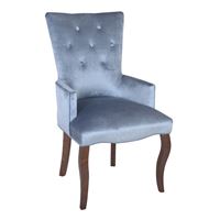 Кресло Виктория (темный тон / 9 - небесно-голубой)