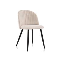 Стул Gabi 1 beige / black