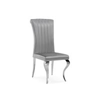 Стул Lund dark grey / steel