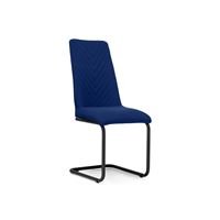 Стул Лулла темно-синий / черный