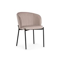 Стул Нейл латте / черный