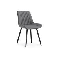 Стул Седа темно-серый / черный