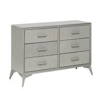 Комод Кассио 6 ящиков (Серый)
