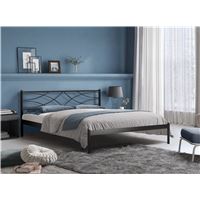 Кровать Экзотика (120х200/цвет Черный/ металлическое основание)