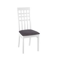 Стул "Милорд №6" (белый/ткань Iceberg Grey)