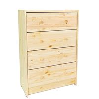 Комод "Раст" 4 ящика (натуральный)