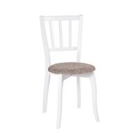 Стул Сальст (тон 304 белый/ткань Лайн белый)