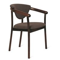 Кресло венское "АРТ" (темный тон/темно-серый М07)