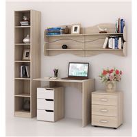 Уголок школьника Нейт УШ-1-04 дуб сонома / белый