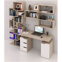 Уголок школьника Нейт УШ-3-03 дуб сонома / белый