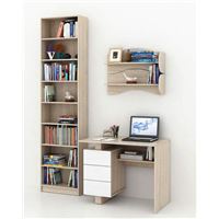 Уголок школьника Ренцо УШ-1-01 дуб сонома / белый