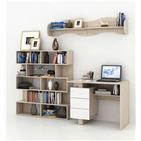 Уголок школьника Ренцо УШ-1-03 дуб сонома / белый