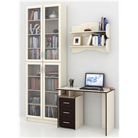 Уголок школьника Слим УШ-1-01 дуб молочный / венге