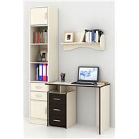 Уголок школьника Слим УШ-1-02 дуб молочный / венге