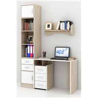 Уголок школьника Слим УШ-1-02 дуб сонома / белый