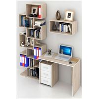 Уголок школьника Слим УШ-1-04 дуб сонома / белый