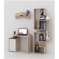 Уголок школьника Слим УШ-1-05 дуб сонома / белый