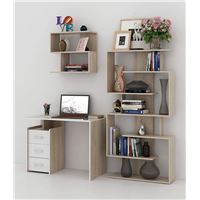 Уголок школьника Слим УШ-1-06 дуб сонома / белый