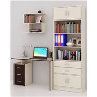 Уголок школьника Слим УШ-2-01 дуб молочный / венге