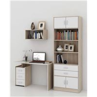 Уголок школьника Слим УШ-2-04 дуб сонома / белый