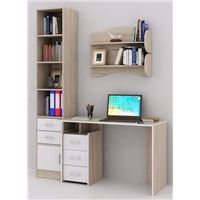 Уголок школьника Слим УШ-2-05 дуб сонома / белый