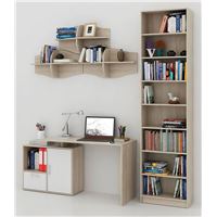 Уголок школьника Слим УШ-4-03 дуб сонома / белый