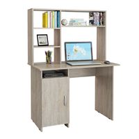 Стол письменный Милан-8, с надставкой дуб сонома