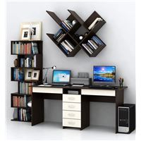 Уголок школьника Тандем УШ-2Я-05 венге / дуб молочный