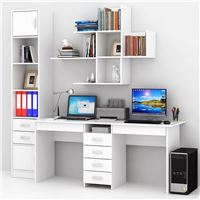 Уголок школьника Тандем УШ-2Я-06 белый