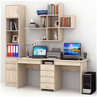 Уголок школьника Тандем УШ-2Я-06 дуб сонома