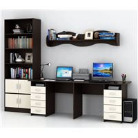 Уголок школьника Тандем УШ-3-02 венге / дуб молочный