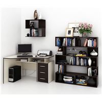 Уголок школьника Триан УШ-5-02 дуб молочный / венге