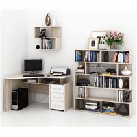 Уголок школьника Триан УШ-5-02 дуб сонома / белый