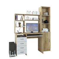 Уголок школьника УШ-3 дуб сонома / белый