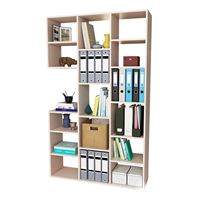 Стеллаж Рикс-1 дуб молочный