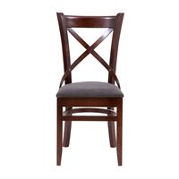 Стул "Хью" (темный тон/темно-серый М07)