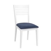 Стул "Эстель" (белый/ткань Классик Блю)