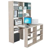 Стеллажи со столами Рикс-4545 дуб сонома