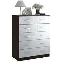 Комод Милан-012 Глянец венге / белый