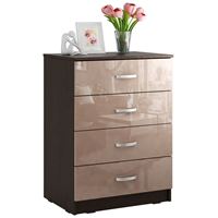 Комод Милан-018 Глянец венге / капучино