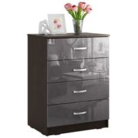 Комод Милан-018 Глянец венге / серый