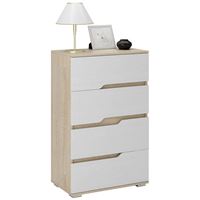 Комод Нейт-45 дуб сонома / белый
