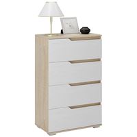 Комод Нейт-47 дуб сонома / белый