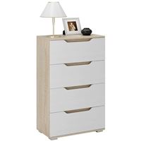 Комод Нейт-48 дуб сонома / белый