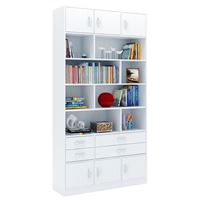 Стеллаж в комплекте Либерти-32 белый