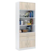 Стеллаж в комплекте Либерти-51 белый / дуб сонома