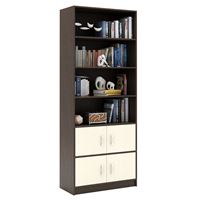 Стеллаж в комплекте Либерти-52 венге / дуб молочный